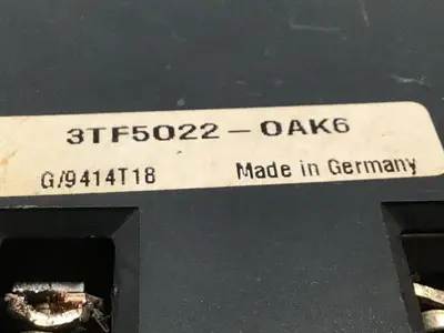 USED SIEMENS 3TF5022-OAK6