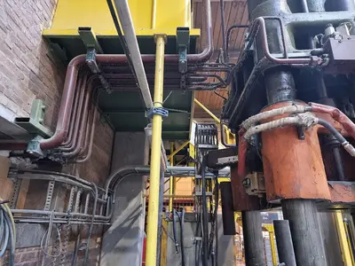 USED HL 450 TON 4 COLUMN PRESS