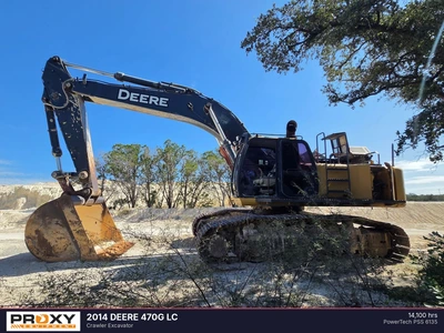 Used 2014 DEERE 470G LC Excavators Texas US | Proxy Equipment #1567993