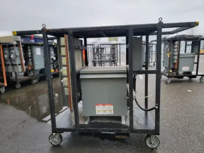 75 kVA Temporary Power Distribution Cart 600V Pri. 208Y/120V Sec.