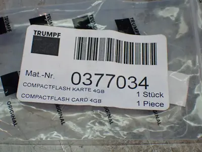Used TRUMPF 0377034 Memory Ohio US | HGR 24 #1134659