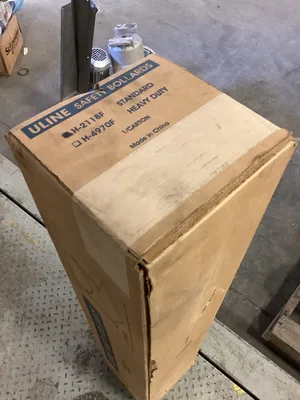 ULINE H-2118F Standard Safety Bollard -NIB