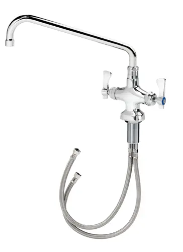 Krowne 16-312L Deck Mount Pantry Faucet w/ 12" Swing Nozzle