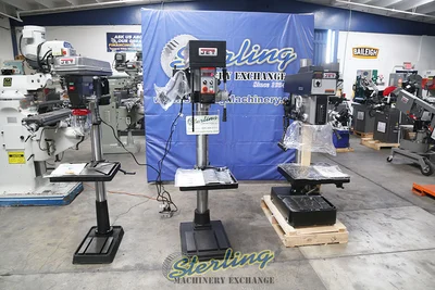 New | in-Stock JET JDPE-20EVS-PDF Heavy Duty & Sensitive Single Spindle Drills California US | Sterling Machinery Exchange #1467448