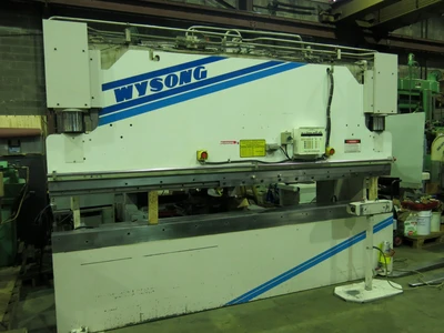 USED WYSONG HYDRAUIC PRESS BRAKE THS140-144