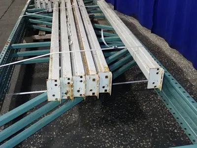 48" X 240" Pallet Racking Lot - Teardrop