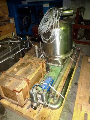 Westfalia HSA 200-06-777 clarifier centrifuge, 316SS.