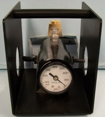 QTY. 1. PORTABLE MM HG VACUUM GAUGE....