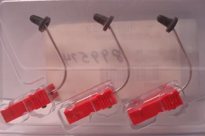 NEW GRAPHIC CONTROLS 30944659 RED MARKER 82-24-0302-03 3 PACK