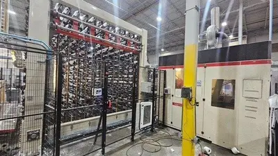 108" WIDE UNIVERSAL TISSUE TECHNOLOGY BRT/KRT REWINDING LINE W/4 LANE LOG SAW