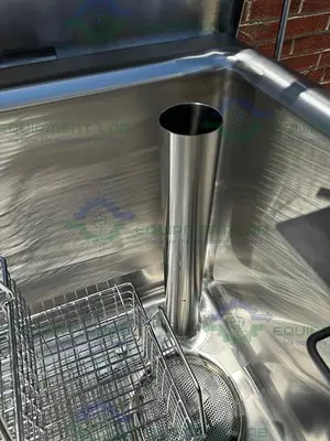 USED SANI MATIC STAINLESS STEEL 300 LITER COP SYSTEM PARTS WASHER SKID