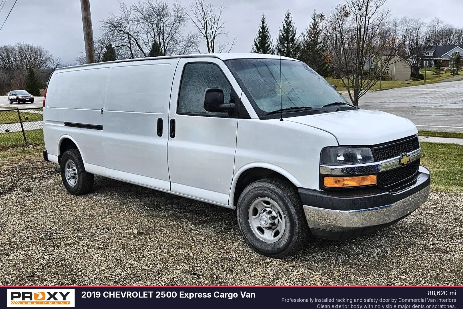 Used 2019 CHEVROLET 2500 EXPRESS CARGO VAN Vans Wisconsin US | Proxy Equipment #1385035