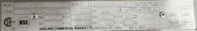 USED GARLAND EC-36G