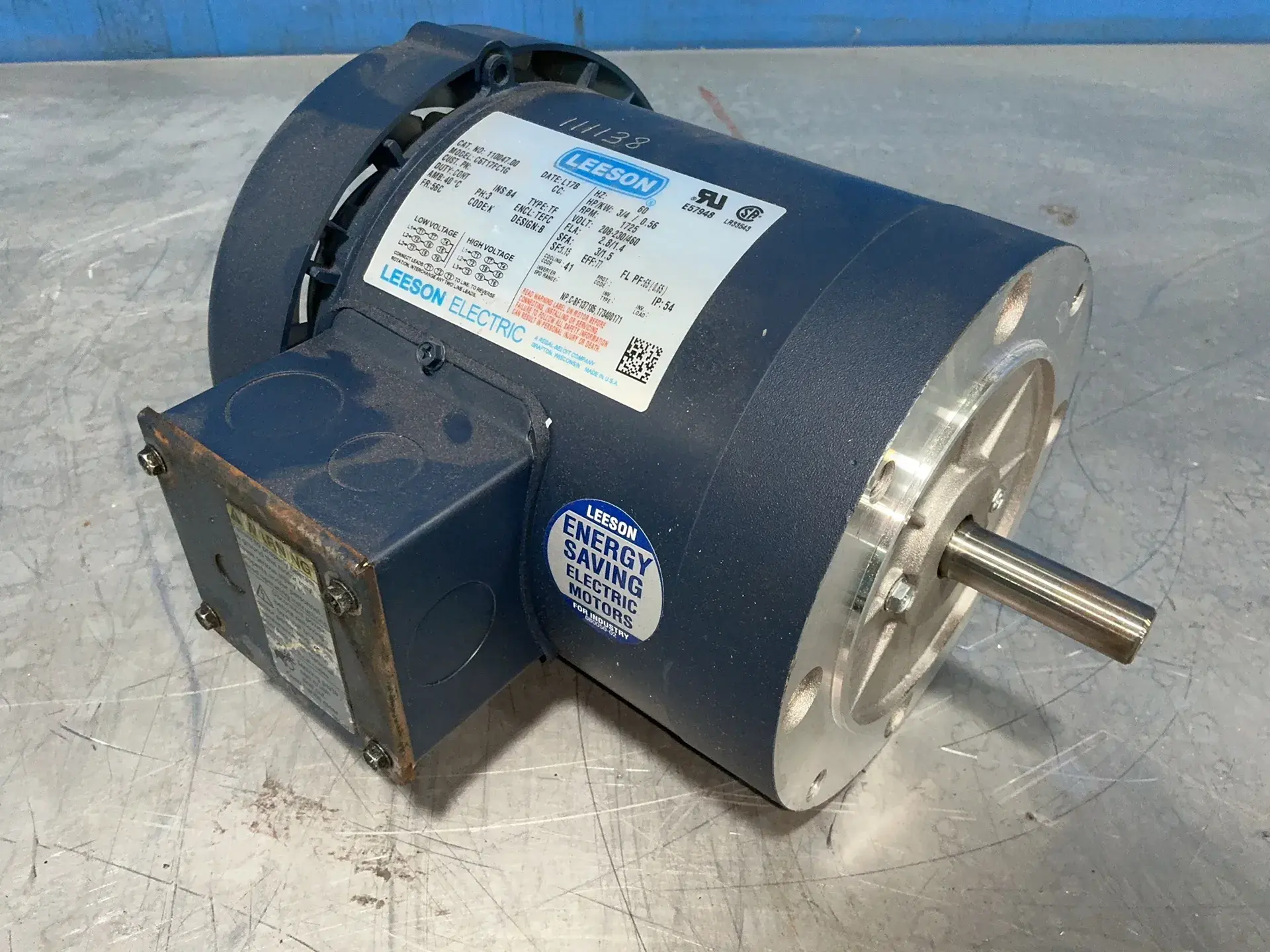 Used LEESON C6T17FC1G Motors (misc) Ohio US | HGR 24 #1507008