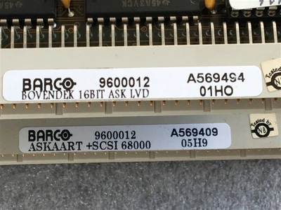 USED LVD A9020411 (13)-BARCO ASKAART UNIT 16 BIT