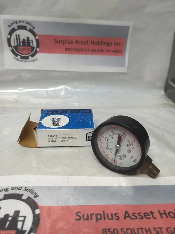 New | in-Stock MARSHALL TOWN G10193 Universal Pressure Meters | Surplus Asset Holdings #1216476