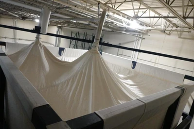 Contemar Indoor Flexible Fabric Flour Silo System (2 Silos)