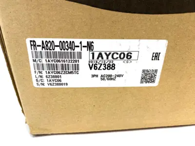 New | in-Stock MITSUBISHI ELECTRIC PLUS SERIES VARIABLE SPEED/FREQUENCY DRIVE 3PH Variable Speed Drives | Maverick Industrial Sales #1108818
