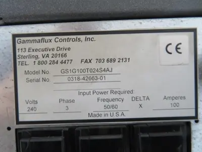 USED 2018 GAMMAFLUX GS1G100T024S4AJ