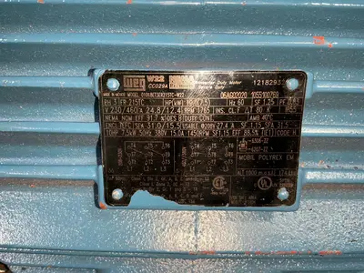 Used WEG 01018ET3ER215TCW22 Motors (misc) Ohio US | HGR 24 #1352729