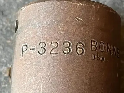 Bonney 1 1/8 USA Short Impact Socket 6pt. 1/2"Dr.  P3236