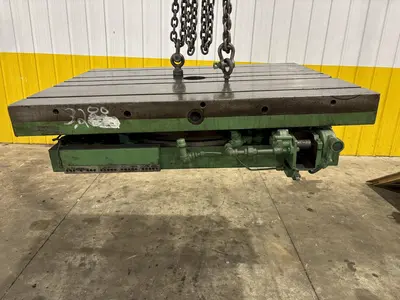 36" X 48" GIDDINGS & LEWIS AIR LIFT ROTARY TABLE: STOCK #23588
