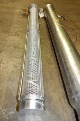 USED TRI CLOVER STREAMLINE STRAINER 3" INLINE STRAINER