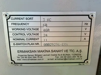 Used 2021 ERMAKSAN SANAYI MICROBEND 3.3X44 Press Brakes Ohio US | HGR 24 #1485323
