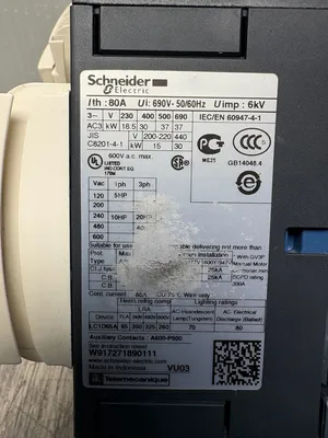 USED Schneider Electric LC1D65AVU03