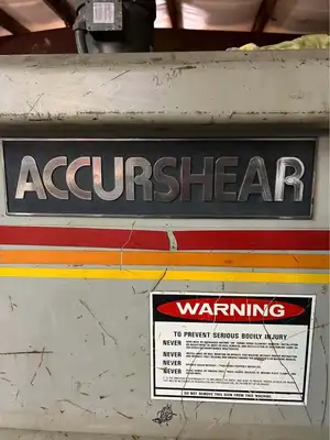 ACCURSHEAR 613510 Shears-Power Squaring Hydraul. | Asset Exchange Corporation (4)