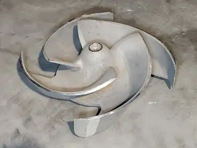 Pump Impeller, 3175L, 14x14-12, 4-Vane, 259-73