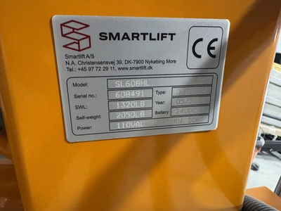Used SMARTLIFT SL608HL Vacuum Lifts, Glass Lifters Michigan US | Miedema Asset Management Group #1396017