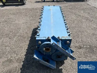 USED SGL Systems 149.6 Sq Ft SGL Carbon Graphite Block Heat Exchanger, 100/100#