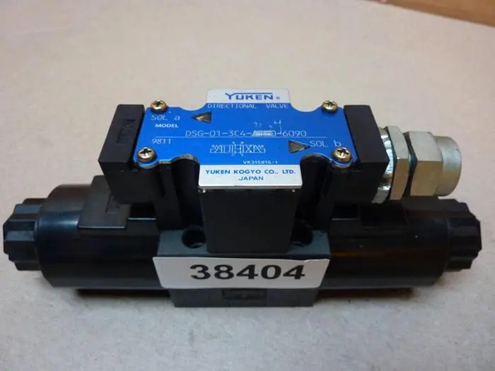 Used YUKEN DSG-01-3C4-D24-6090 Valves/Fittings Michigan US | Ideal Machinery #586908