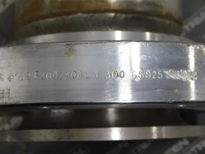 4" Stainless Steel Flexible Expansion Joint 26.5 in L CL300 F304/304L Used