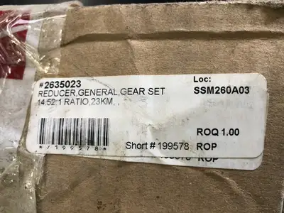 Gear Set Reducer 2635023, 23KM