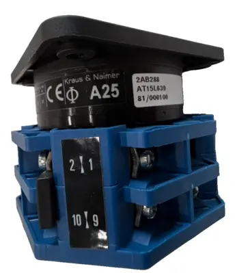 NEW KRAUS & NAIMER 2AB288 ROTARY CAM SWITCH AT15L639