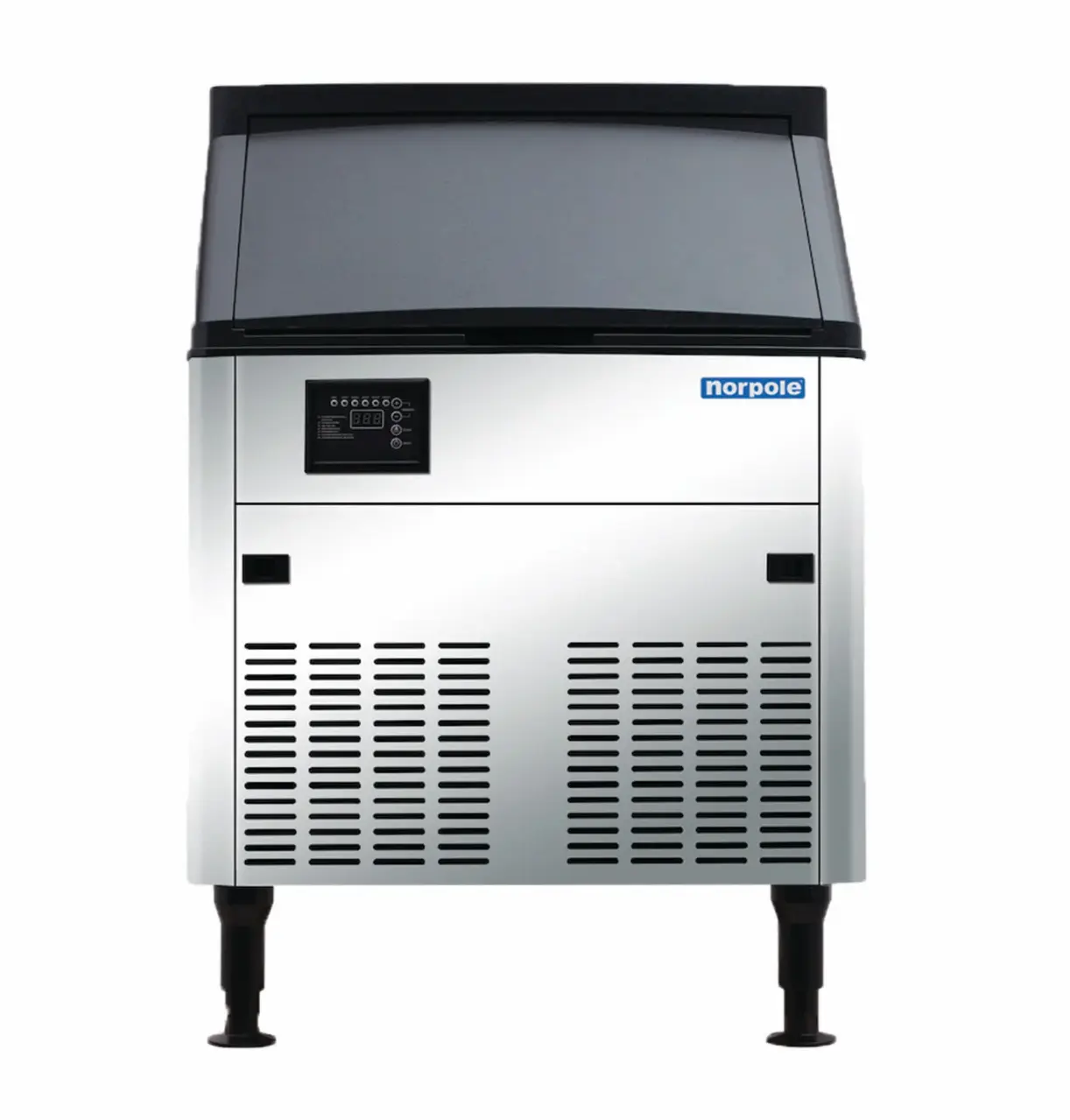 Magic Chef 280 LBS. COMMERCIAL FREESTANDING ICE MAKER IN STAINLESS STEEL
