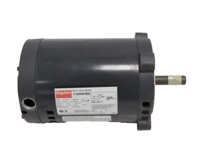 NEW DAYTON 6XH47BA MOTOR 1/6HP 1140 RPM 115V