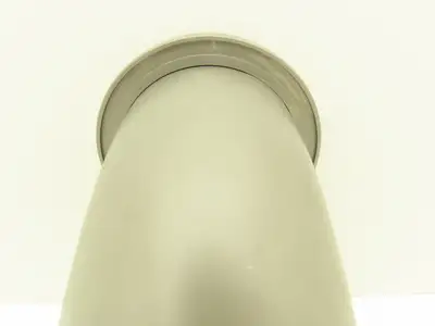 Kurt J. Lesker QF100-E90KR 90 Degree Radius Vacuum Elbow 4" Tube ISO 100 304L SS