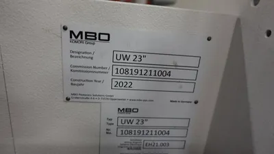 2023 MBO ASP66L Offline Finishing Line Offline Digital Finishing | Machinery Solutions Group, Inc. (23)