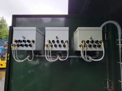 750 kVA Oil-Filled ONAN Transformer, HV. 12470 Delta, LV. 208Y/120 w/ Switchgear