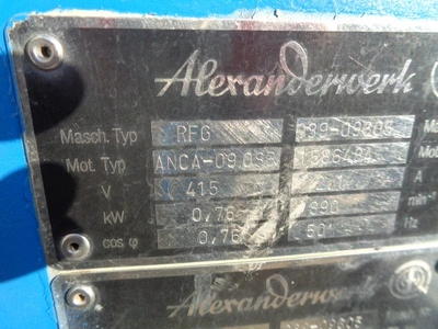 Alexanderwerk Wp50/75 Compactor