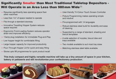 MONO | Epsilon Tabletop Confectionery Depositor