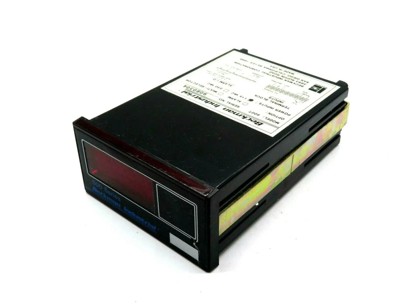 USED BECKMAN INDUSTRIAL 500T TEMPERATURE CONTROLLER 115VAC