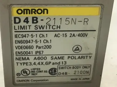 USED OMRON D4B-2115N-R
