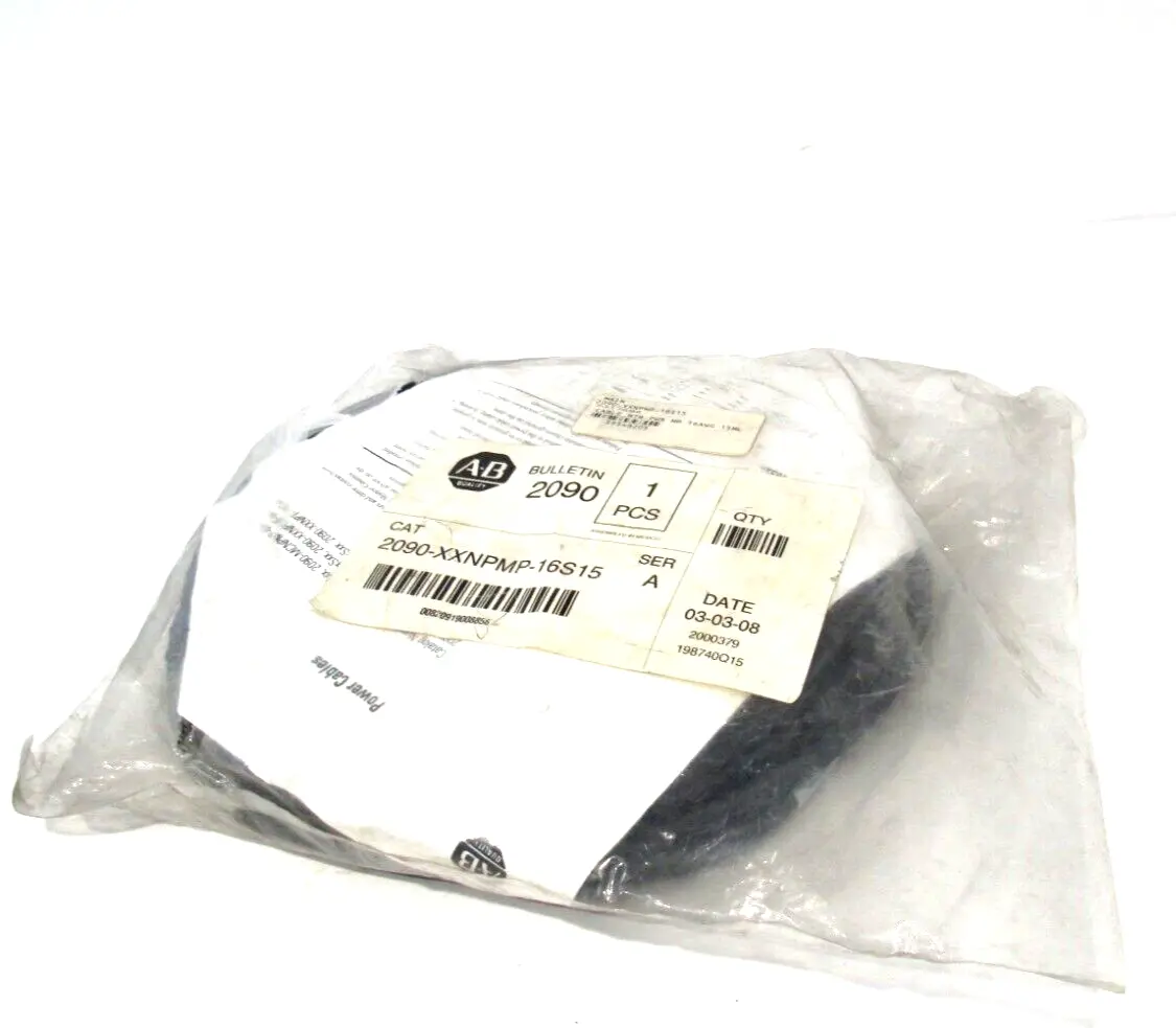 ALLEN BRADLEY 2090-XXNPMP-16S15 CABLE SER.A 2090XXNPMP16S15 NEW SURPLUS