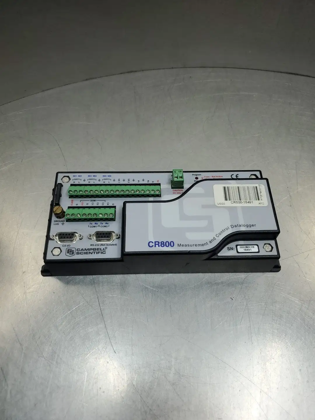 Used Campbell Scientific CR800-18491 Measurement and Control Datalogger Data Logger South Carolina US | Palmetto Automation #1543810