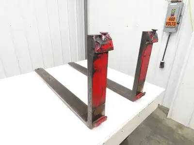 Kenhar K2100U 4x42" Class 2 Steel Forklift Forks 16" Carriage 1-Pair