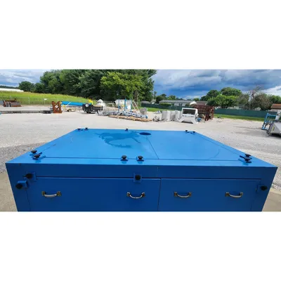 Used 25HP Alusuisse Alesa Pressure Blower Package 900 CFM @ 47" SP
